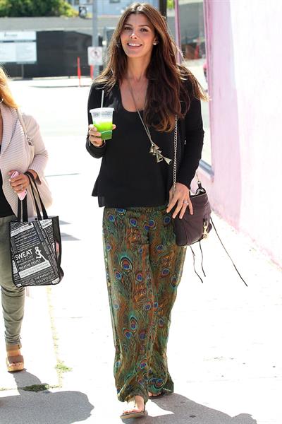 Ali Landry out in West Hollywood on July 6, 2012