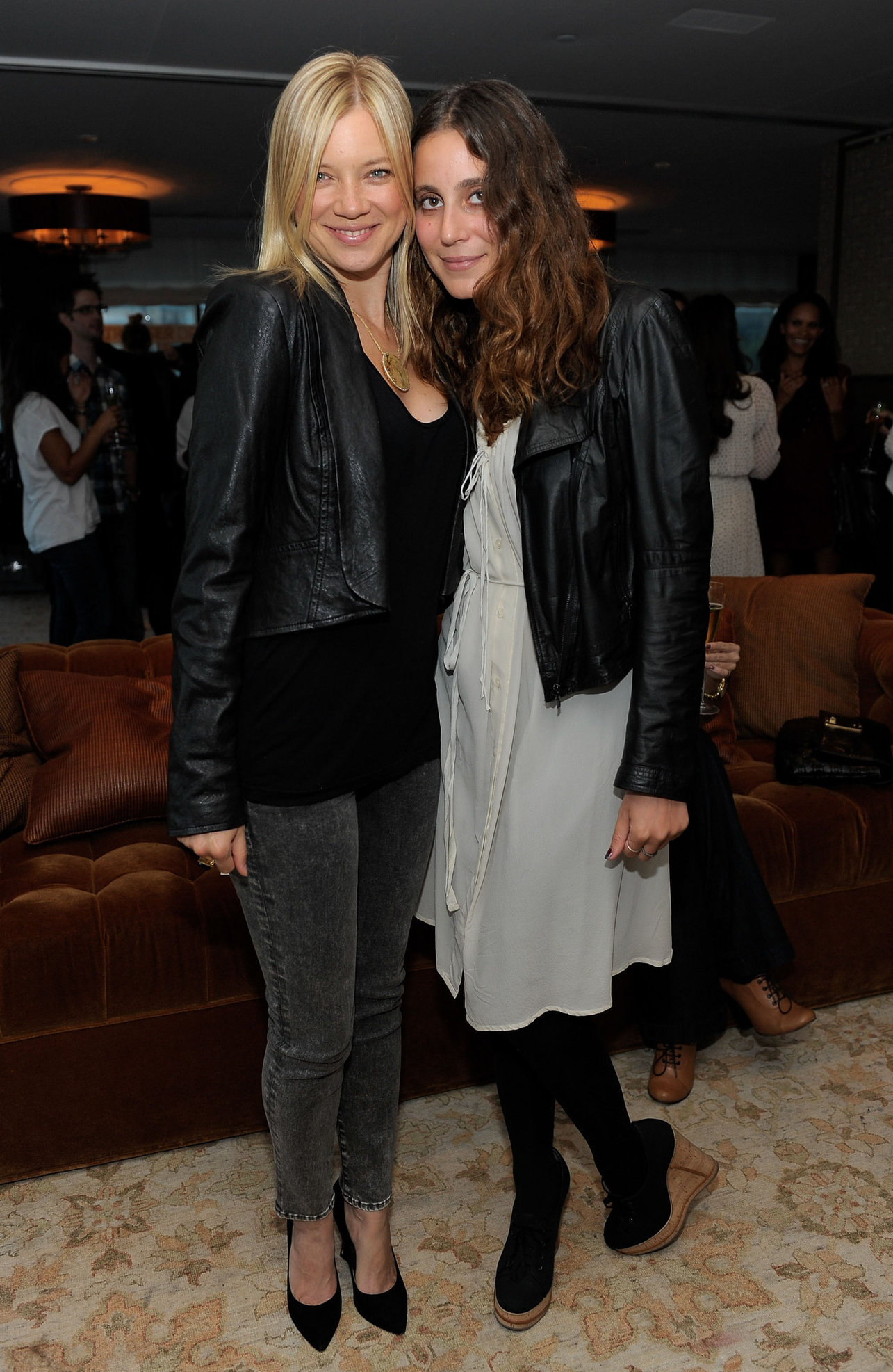 Amy Smart the Trouser Happy Hour presented by 7 for All Mankind on September 22, 2010