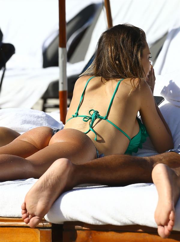 Alessia Tedeschi in a bikini - ass