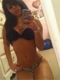 Anonymous in lingerie taking a selfie