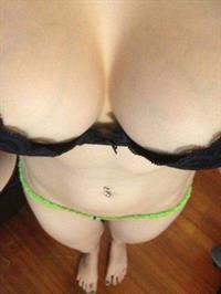 Anonymous in lingerie taking a selfie