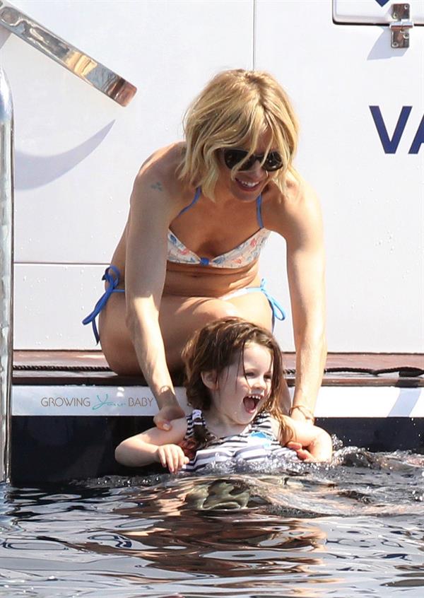 Sienna Miller in a bikini