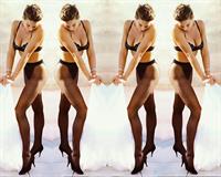 Jill Goodacre in lingerie