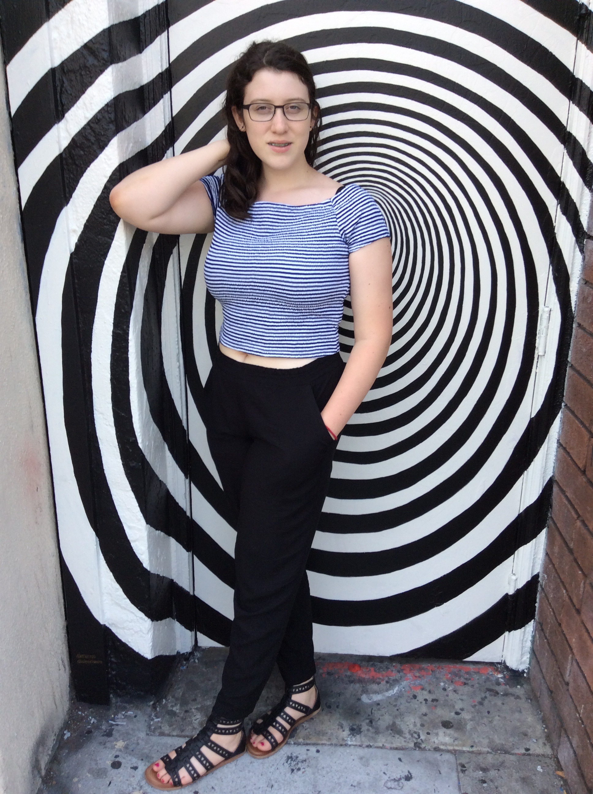 Anonymous taking a selfie