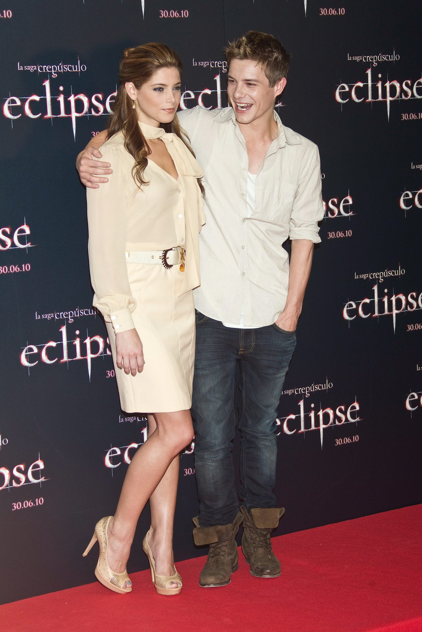 Ashley Greene photocall for the Twilight Saga Eclipse on June 28, 2010 in Madrid, Spain