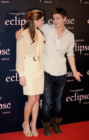 Ashley Greene photocall for the Twilight Saga Eclipse on June 28, 2010 in Madrid, Spain