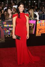 Ashley Greene attends the Twilight Saga New Moon premiere held at the Mann Village Theatre in Westwood, California 