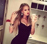 Olya Abramovich taking a selfie