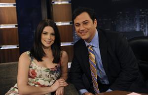 Ashley Greene Jimmy Kimmel Live Show 