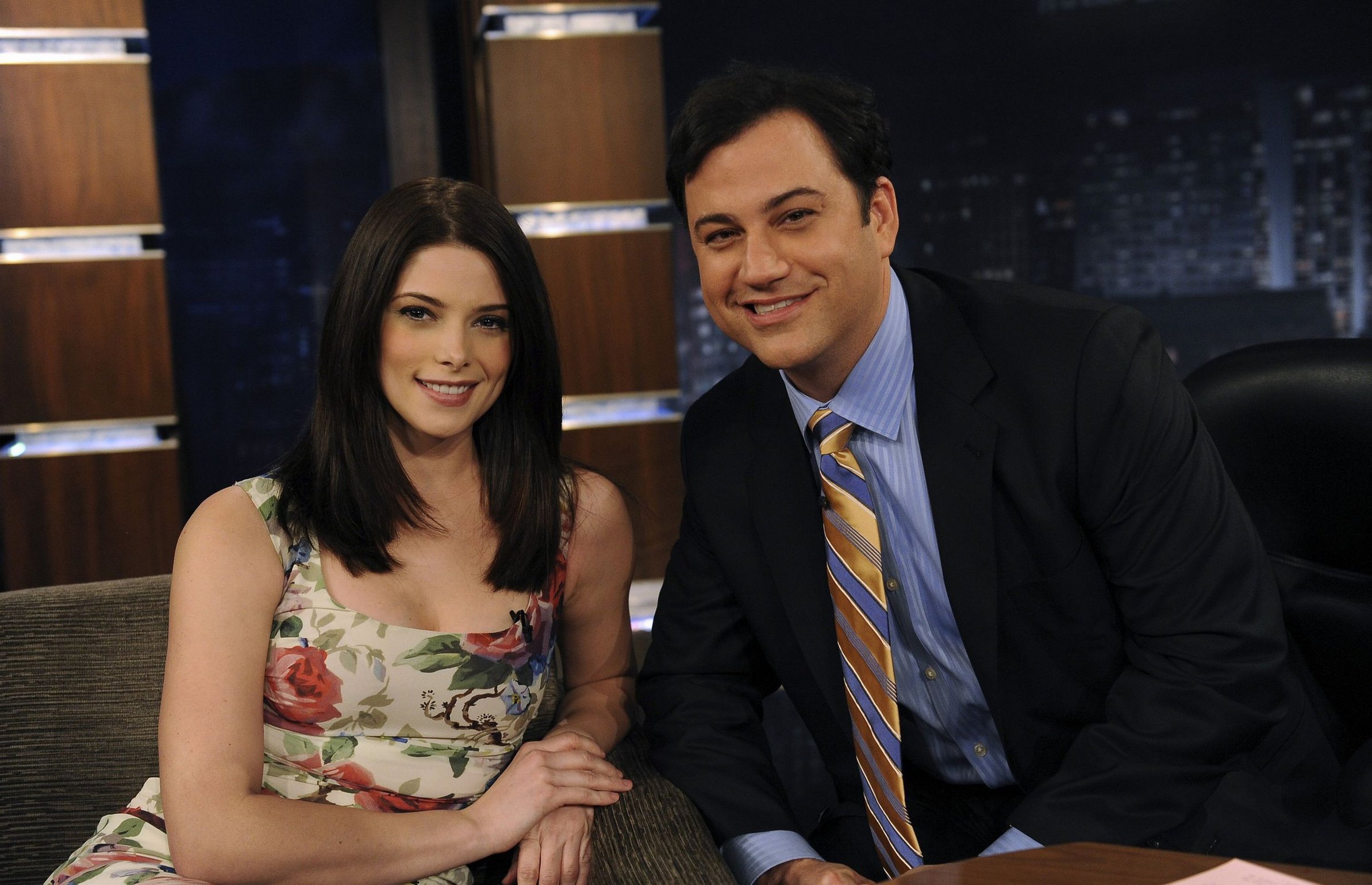 Ashley Greene Jimmy Kimmel Live Show 