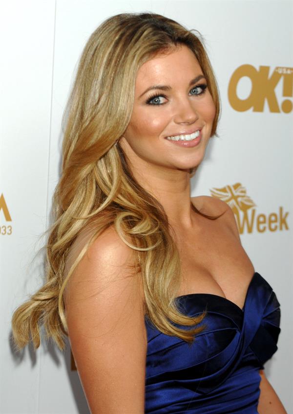 Amber Lancaster OK Magazine and Britweek Oscars party at the London West Hollywood on February 25, 2011 
