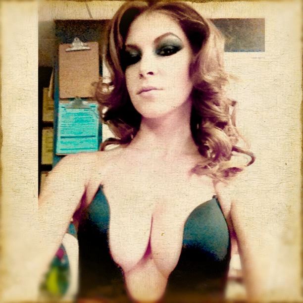 Amber Sym in a bikini