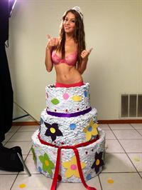 Amber Sym in a bikini