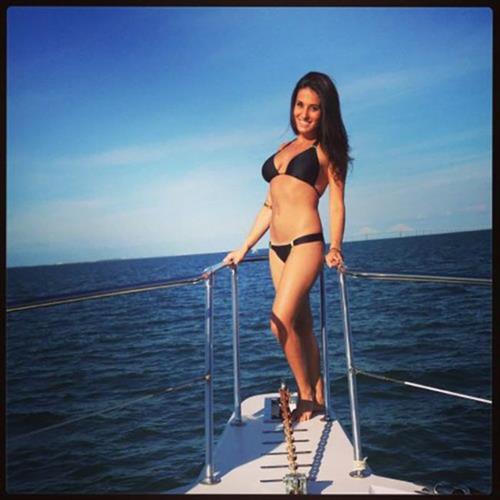 Anonymous in a bikini