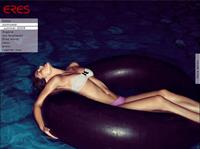 Hilary Rhoda in a bikini