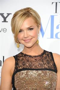 Arielle Kebbel attends the Think Like a Man premiere in Los Angeles on Feb 9, 2012