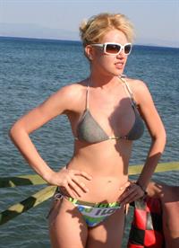 Doğa Bekleriz in a bikini