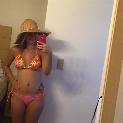 Anonymous in a bikini