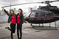 Alessandra Ambrosio the grand opening of a Victoria Secrets store in Toronto on October 28, 2010 