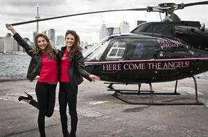 Alessandra Ambrosio the grand opening of a Victoria Secrets store in Toronto on October 28, 2010 