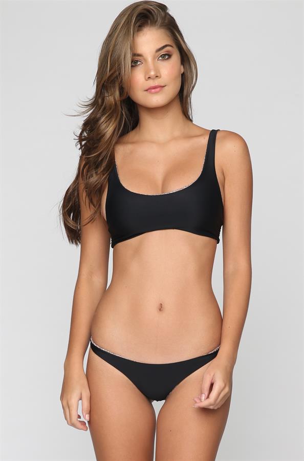 Gabriela Salles in a bikini