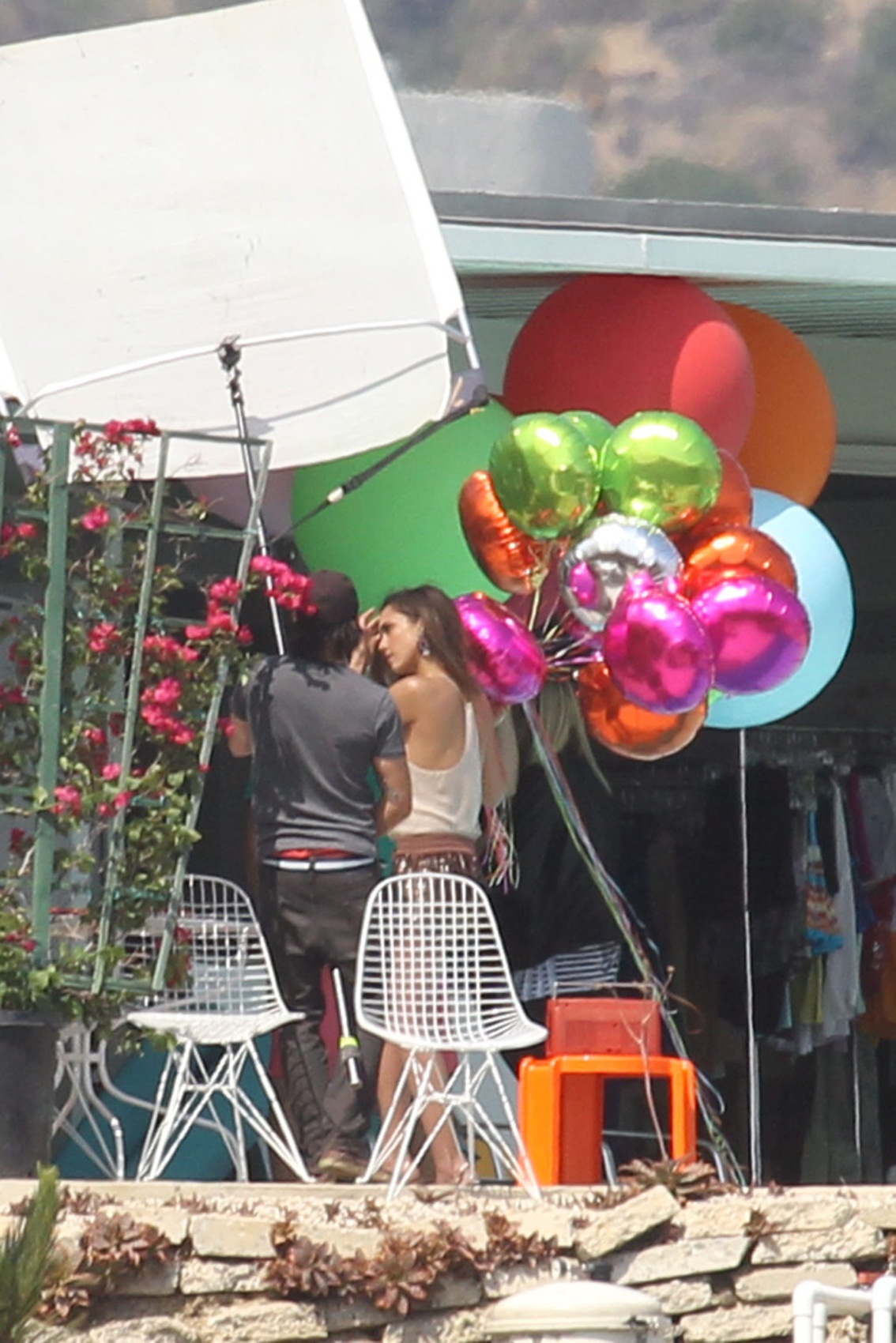 Jessica Alba posing for a magazine photoshoot on June 15, 2012
