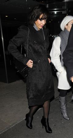 Jessica Alba night out in London February 13, 2010 