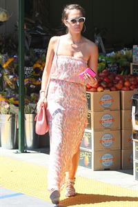 Jessica Alba out shopping in Hollywood on July 21, 2012