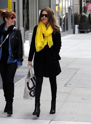 Jessica Alba out and about in New York on March 9, 2012