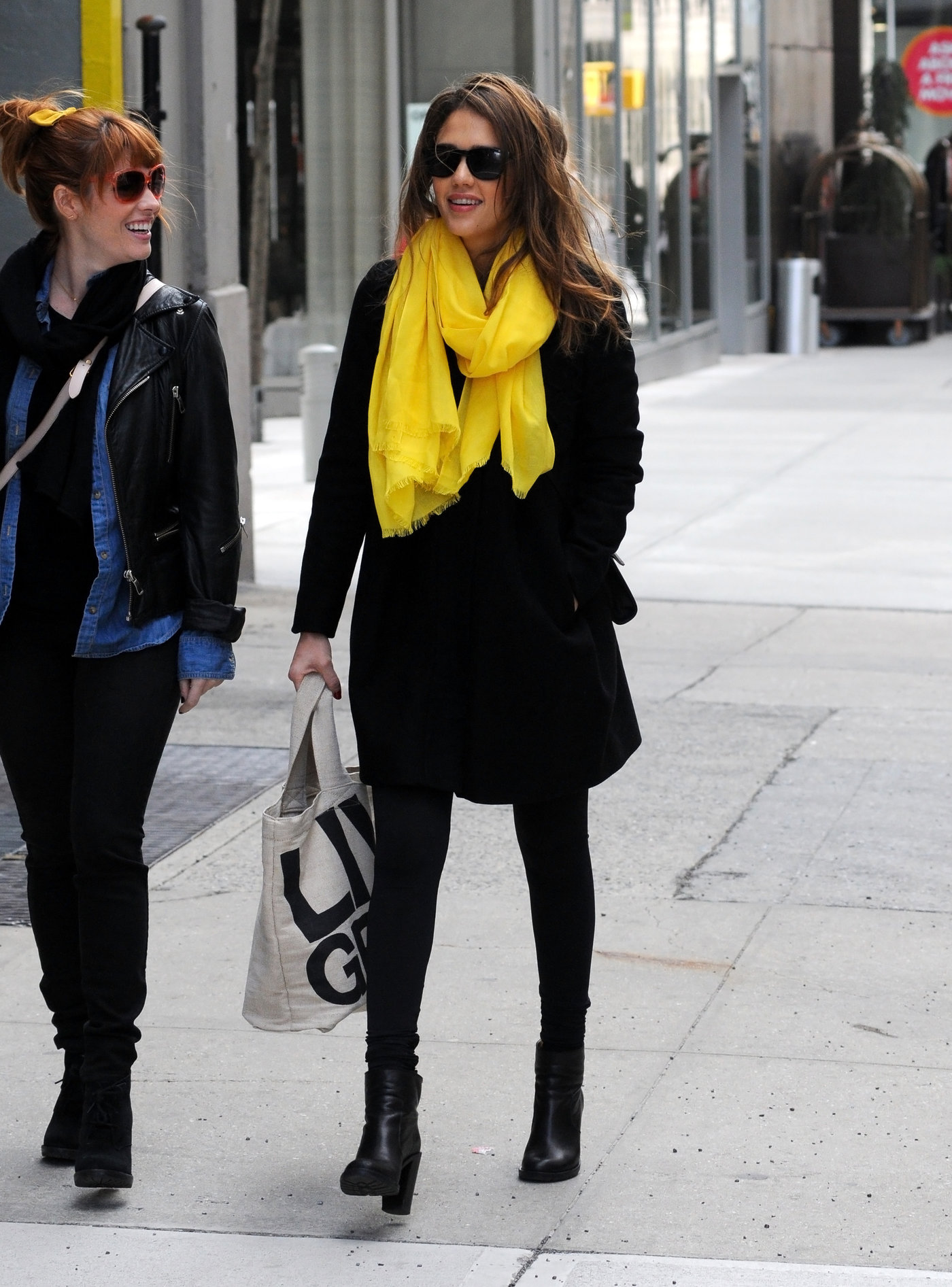 Jessica Alba out and about in New York on March 9, 2012