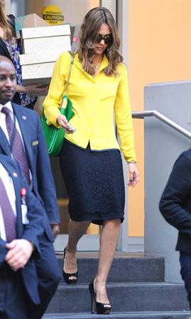 Jessica Alba in Los Angeles on January 26, 2012