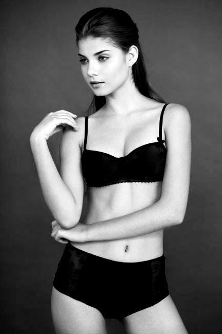 Gabriela Salles in a bikini