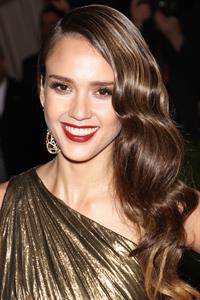 Jessica Alba Metropolitan Museum of Arts Costume Institute Gala on May 7, 2012