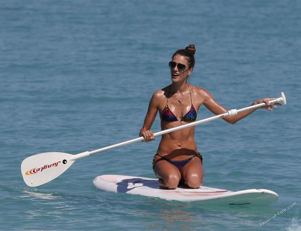 Alessandra Ambrosio in a bikini