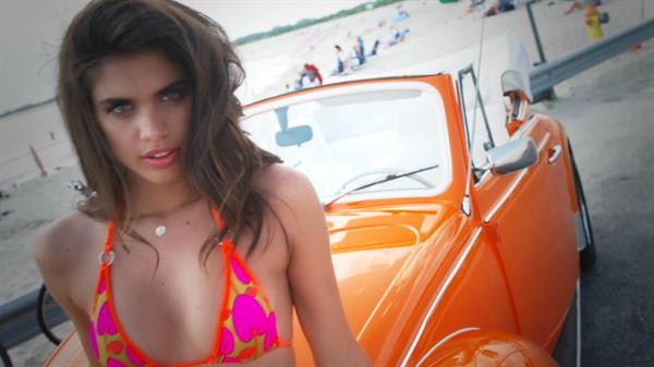 Sara Sampaio in a bikini