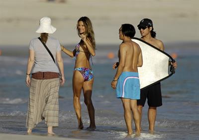 Alessandra Ambrosio in a bikini