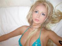 Valeria Lukyanova in a bikini