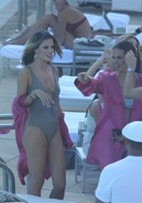 Alessandra Ambrosio in a bikini