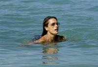 Alessandra Ambrosio Saint Barthelemy Candids on January 22, 2009 