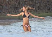 Alessandra Ambrosio in a bikini