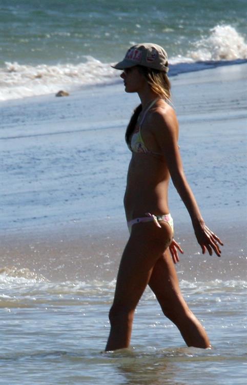Alessandra Ambrosio in a bikini