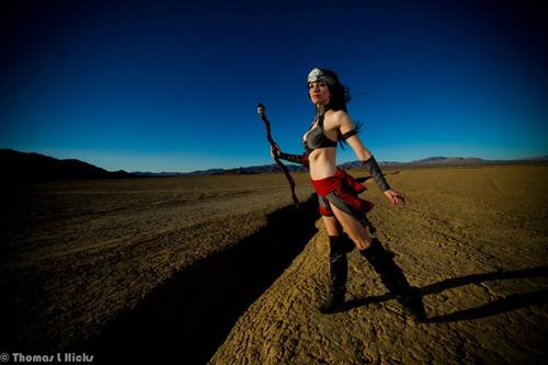 Lyz Brickley - Diablo 3 Wizard Cosplay