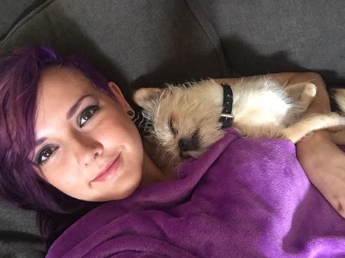 Darshelle Stevens taking a selfie