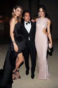 Alessandra Ambrosio attends the Metropolitan Museum of Arts 2010 costume institute ball on May 2, 2010 in New York City