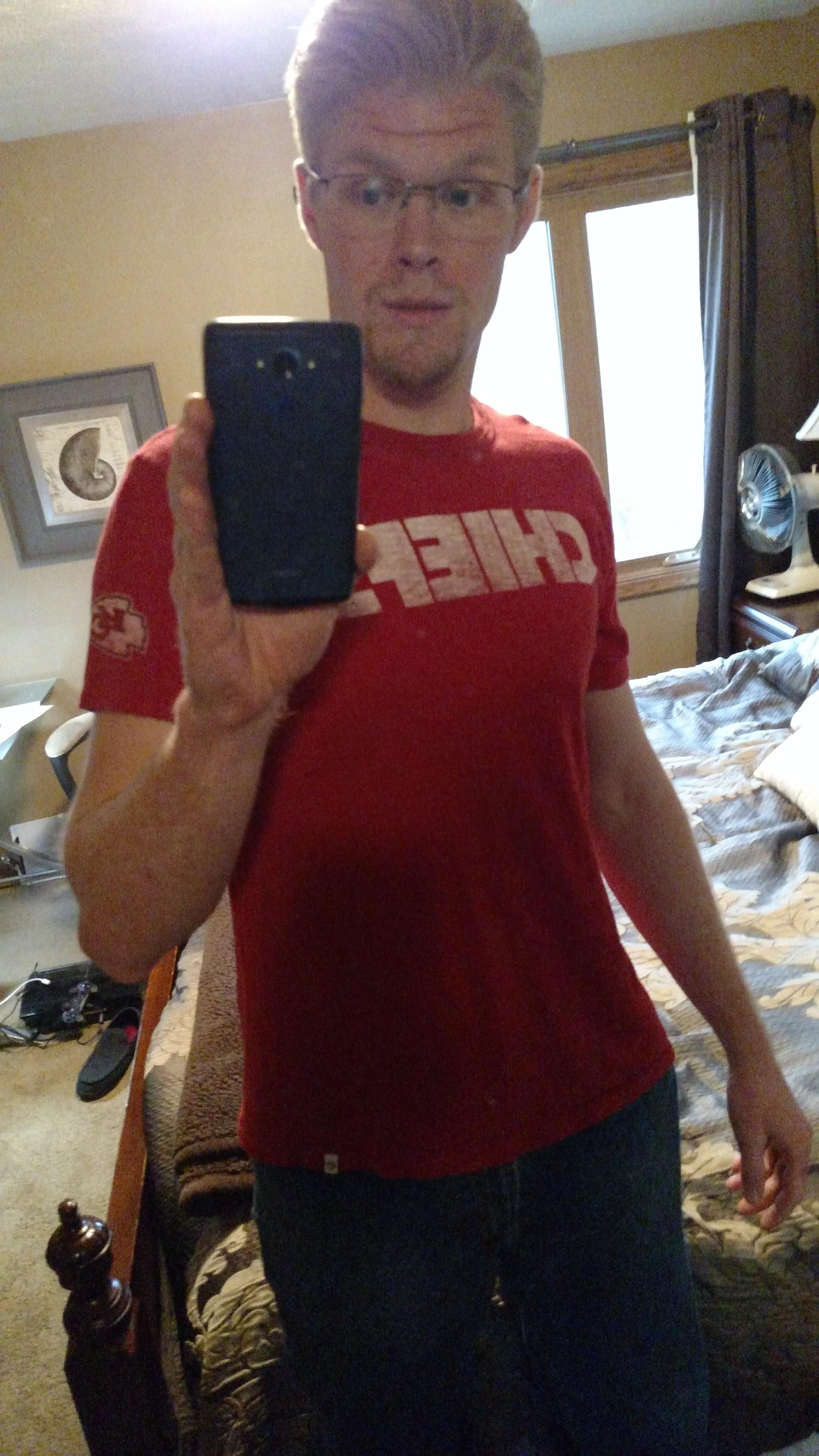 Anonymous taking a selfie