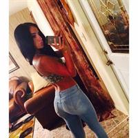 Bruna Lima taking a selfie and - ass