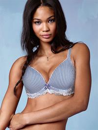 Chanel Iman in lingerie