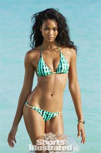 Chanel Iman in a bikini