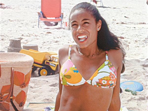 Jada Pinkett Smith in a bikini