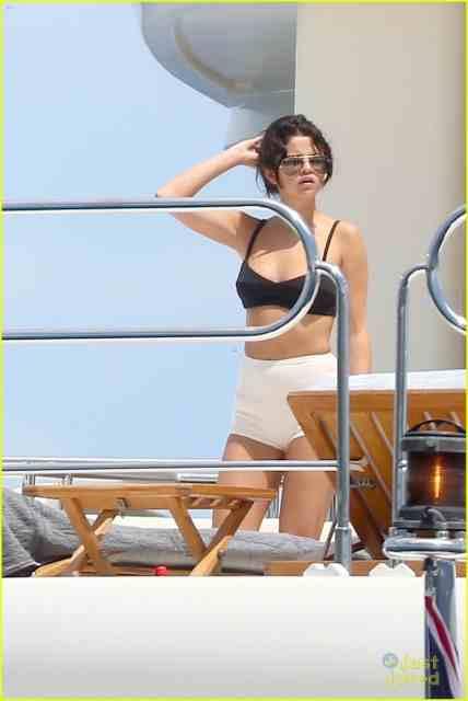 Selena Gomez in a bikini